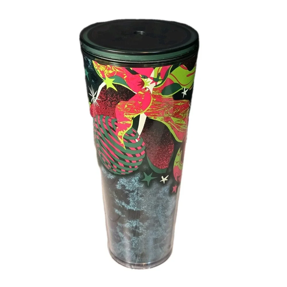 ❄️ Starbucks Holiday 2023‎ Cold Cup Tumbler – 24oz – No Straw Topper – New